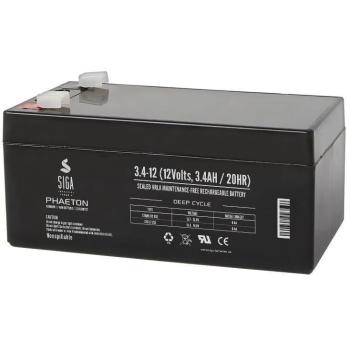SIGA Phaeton AGM Battery 3.4Ah 12V